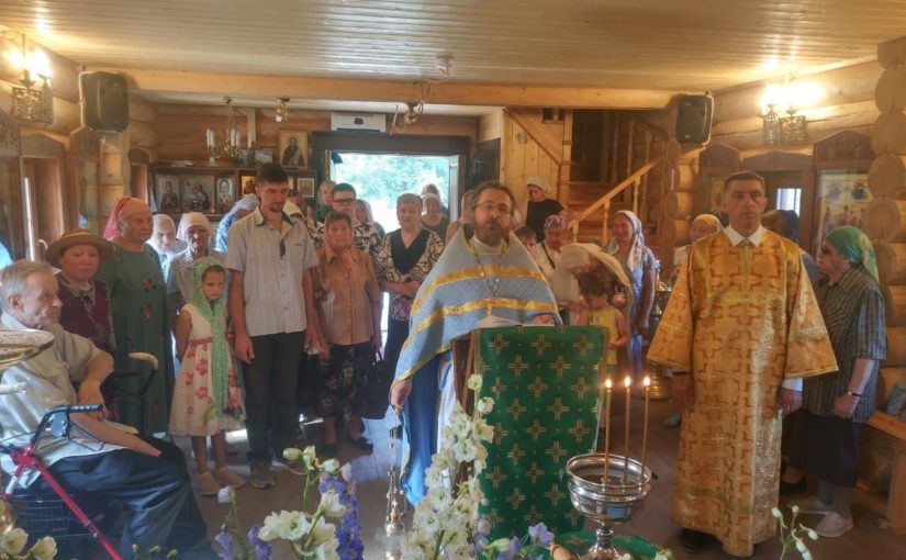 Молебен для школьников о начале Учебного года