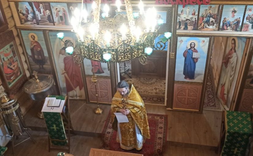 Воскресная литургия в день святых благоверных князей Петра и Февронии